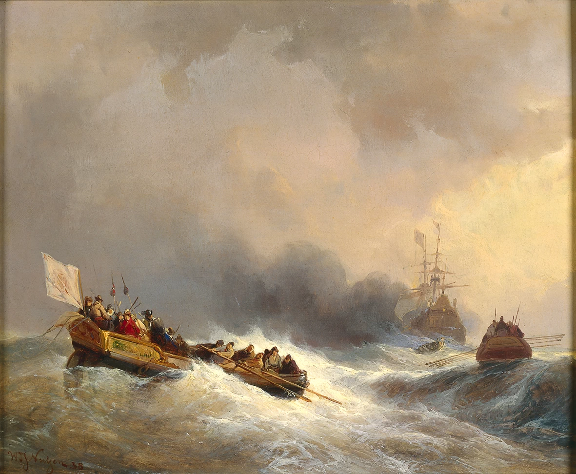 Wijnand Nuyen-51-Sulla strada per la nave dell'ammiraglio - Groninger Museum